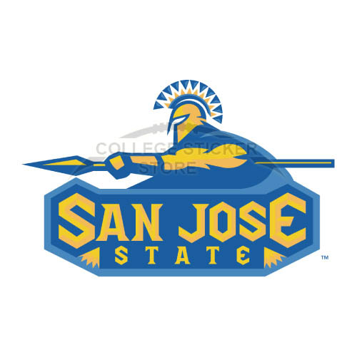 Homemade San Jose State Spartans Iron-on Transfers (Wall Stickers)NO.6129